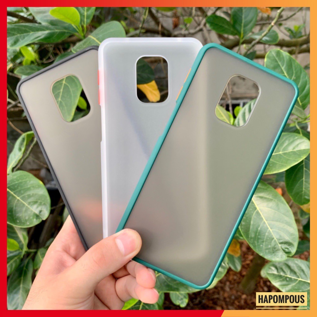 Ốp lưng phantom redmi note 9 / note 9s / redmi note 8 / 8 pro /9 pro / 9 pro max, chống sốc lưng nhám viền màu cực đẹp