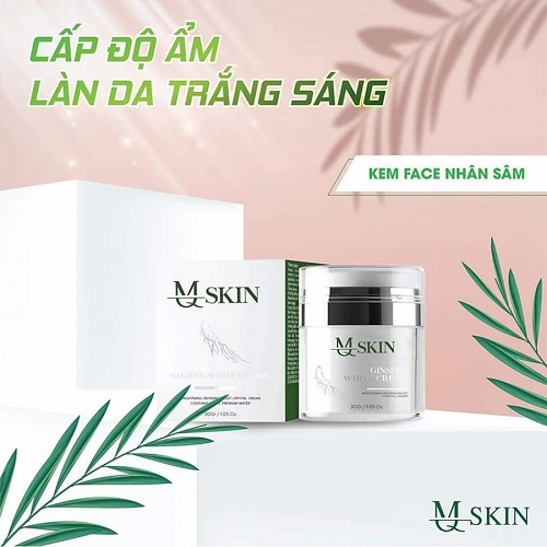 [HCM]( Chính Hãng) KEM FACE NHÂN SÂM MQSKIN 30ml