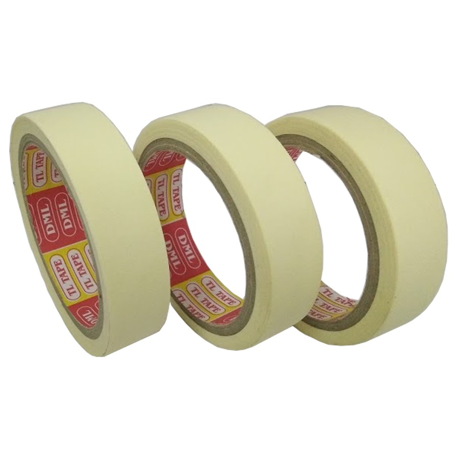 Combo 3 cuộn băng keo giấy 2.5F (24mm)