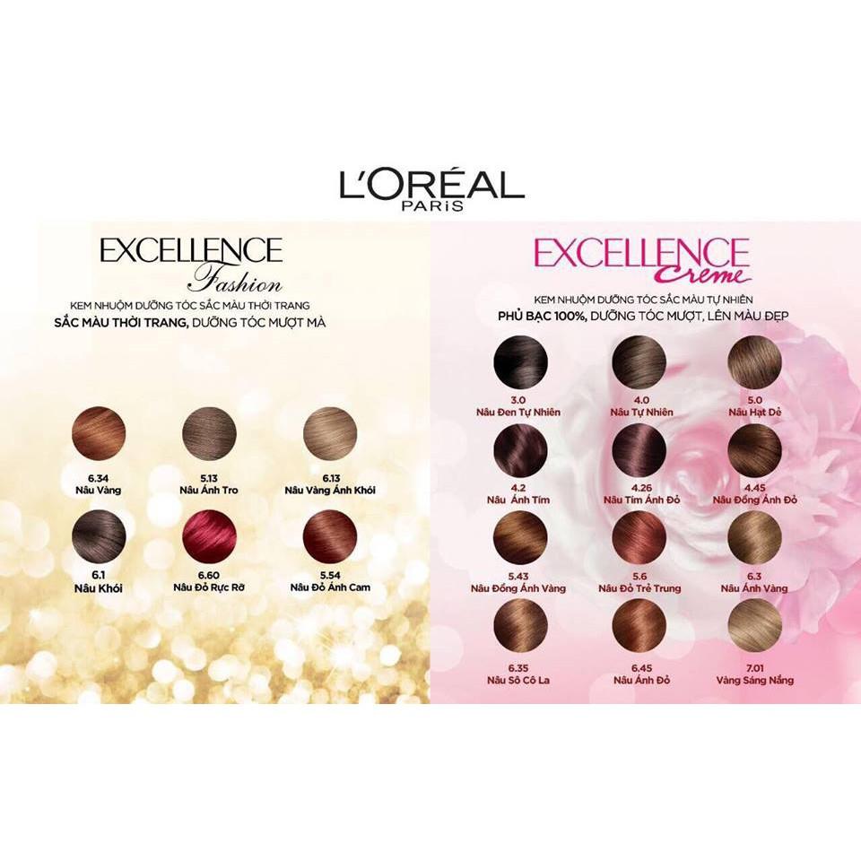 [HCM]THUỐC NHUỘM TÓC LOREAL