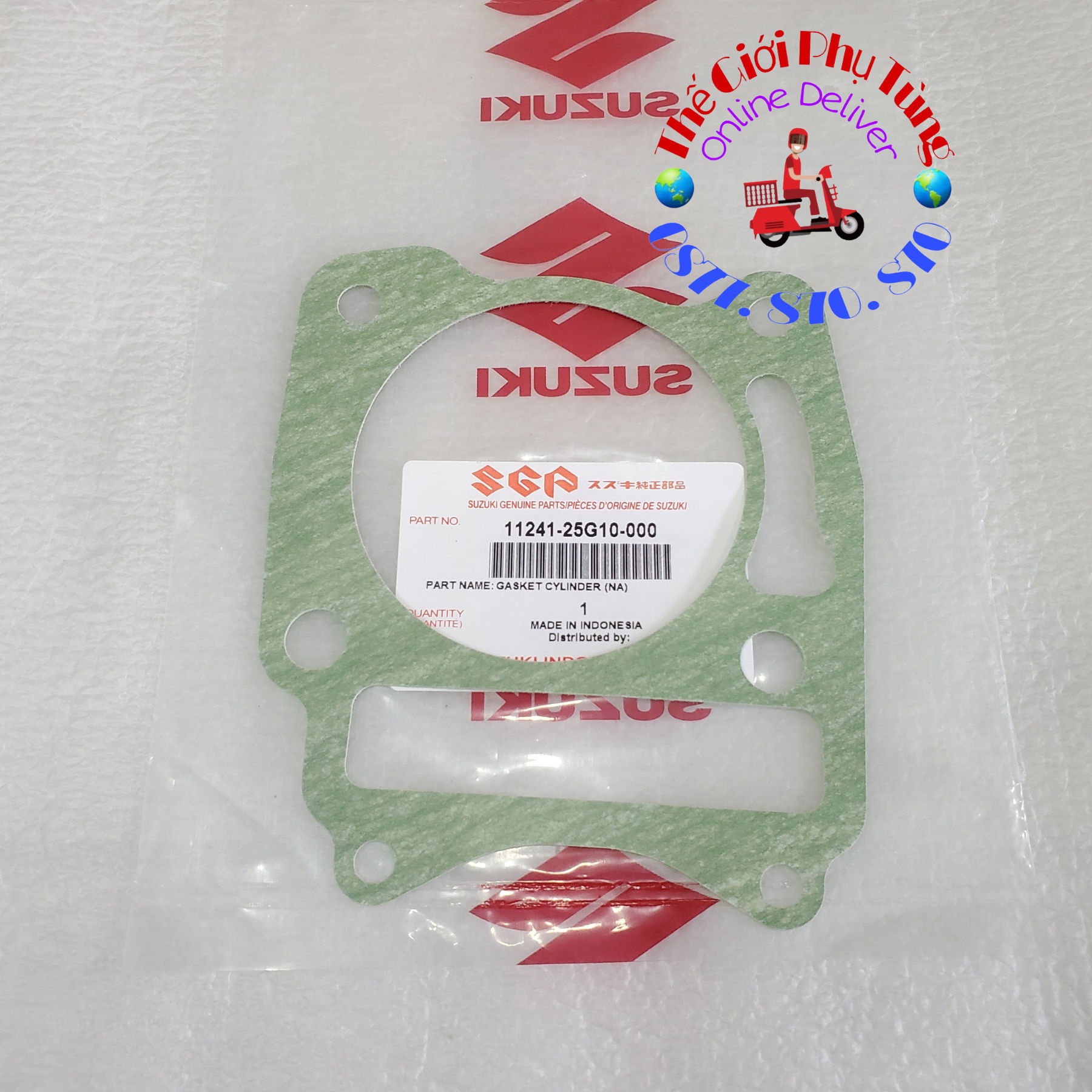 Ron chân lòng raider xăng cơ zin suzuki indo - 11241-25g10-000