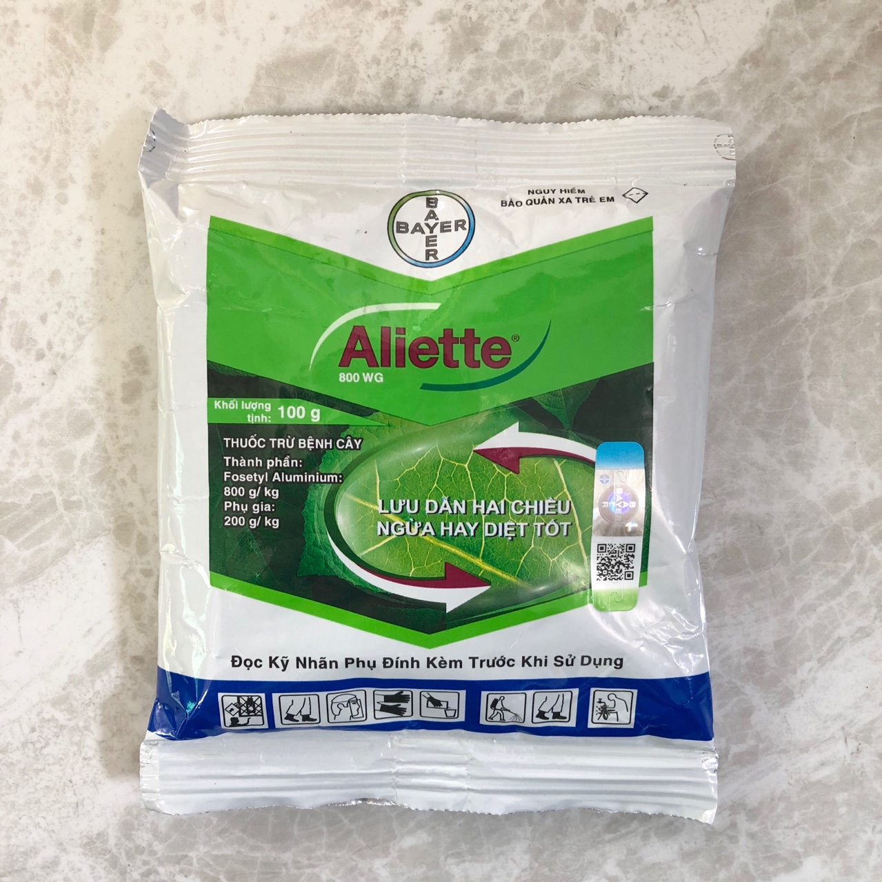 Chế phẩm trừ bệnh Aliette 800WG 100gram