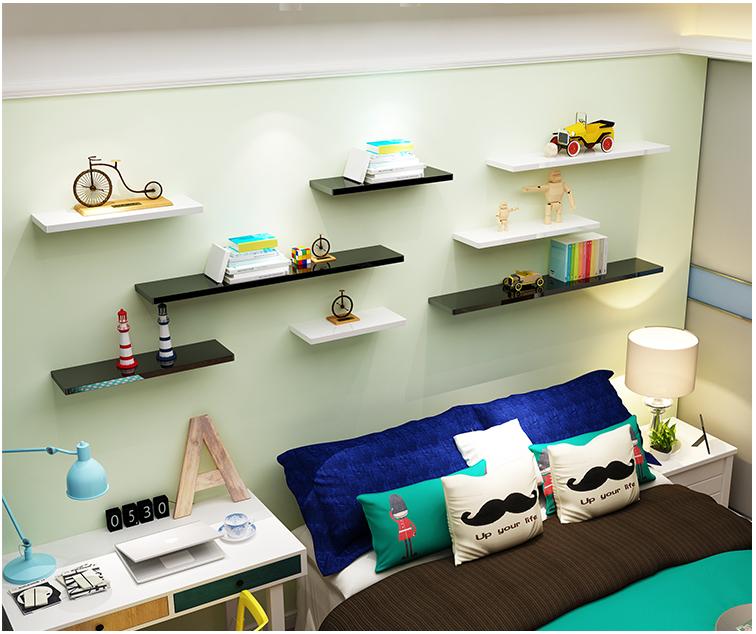 Set 03 Kệ treo tường 40cm x 15cm Cao cấp