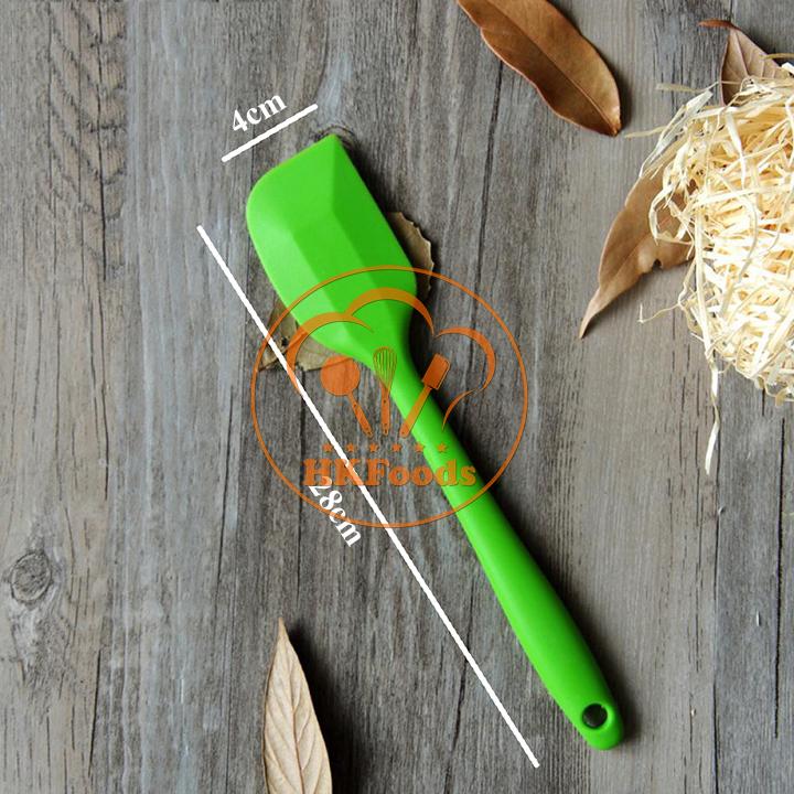 Phới silicon màu đúc liền 28cm (spatula)