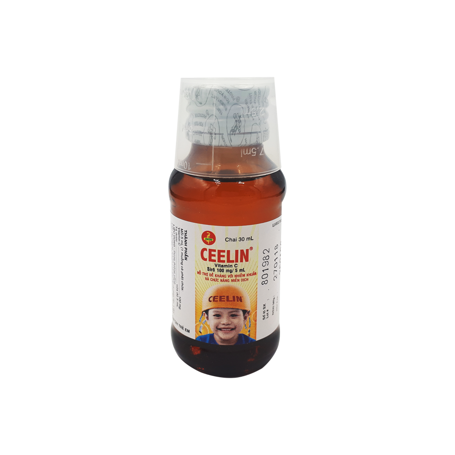 [HCM]Siro Bổ Sung Vitamin C Cho Trẻ Ceelin