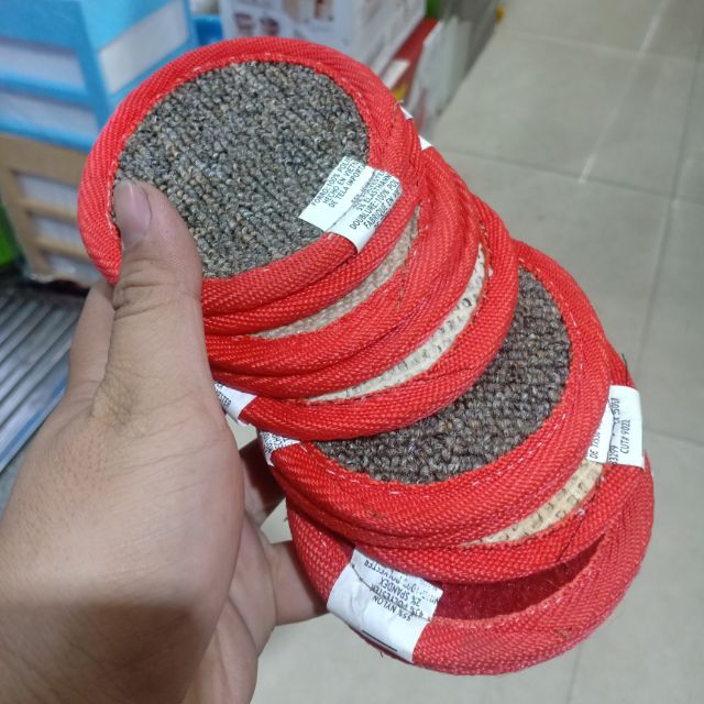 Đế nỉ lót ly thấm nướcchống trơn trượtcombo 5 cái