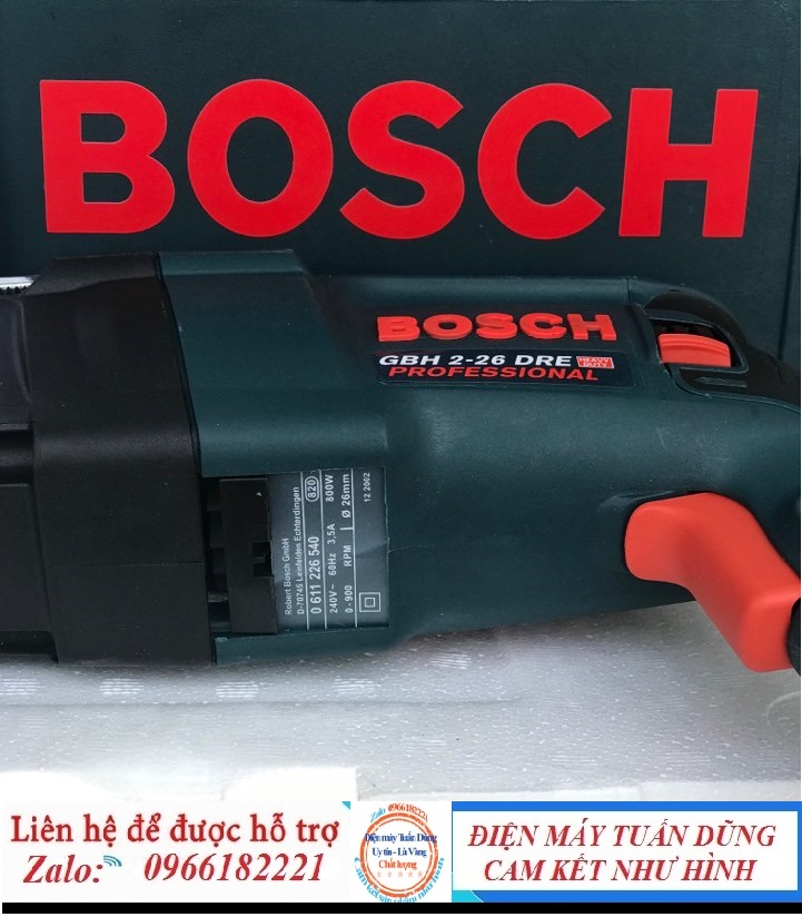 MÁY KHOAN ĐỤC BÊ TÔNG 3 CHỨC NĂNG B 2-26