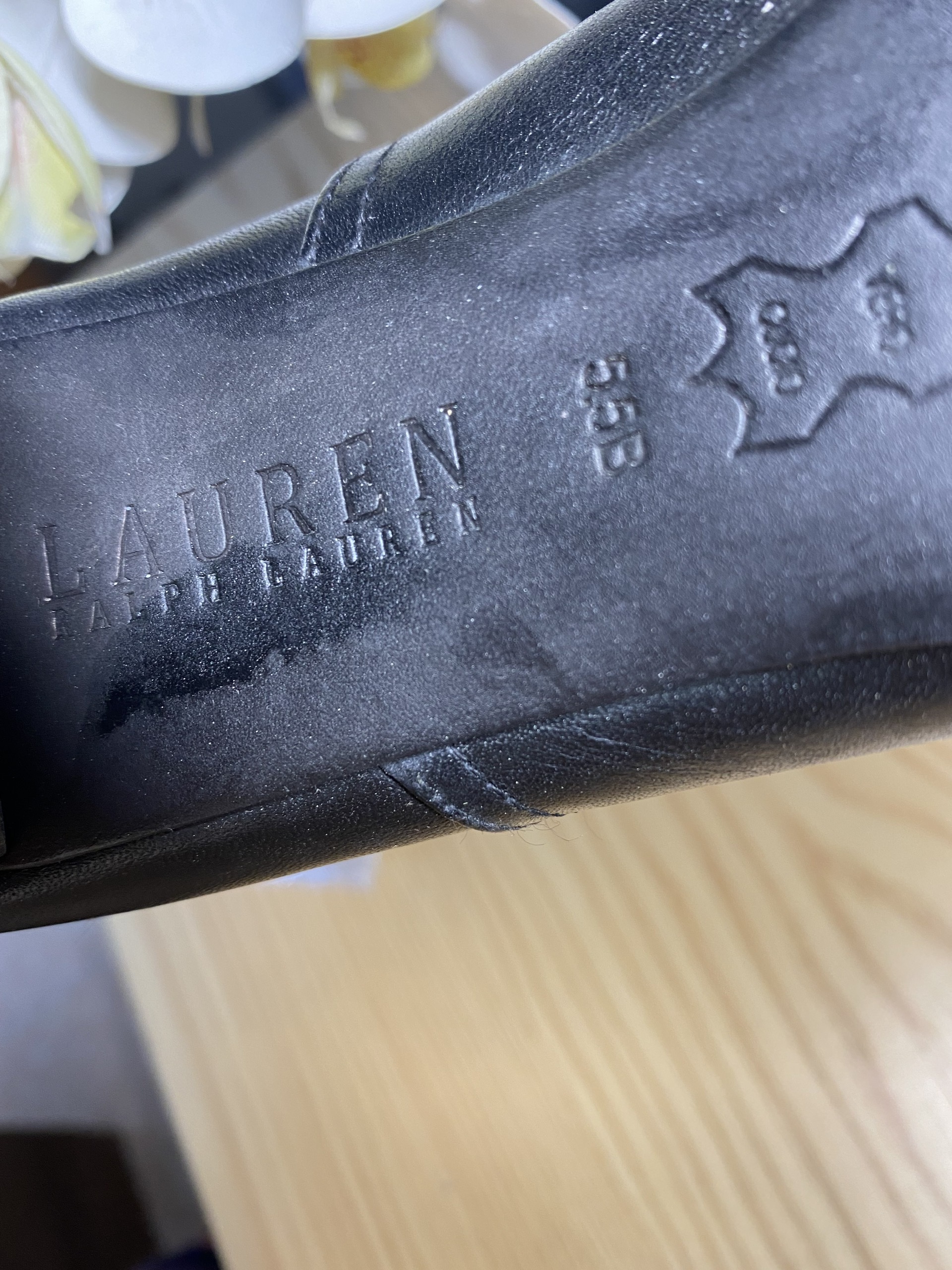 Giày cao gót LAUREN da thật