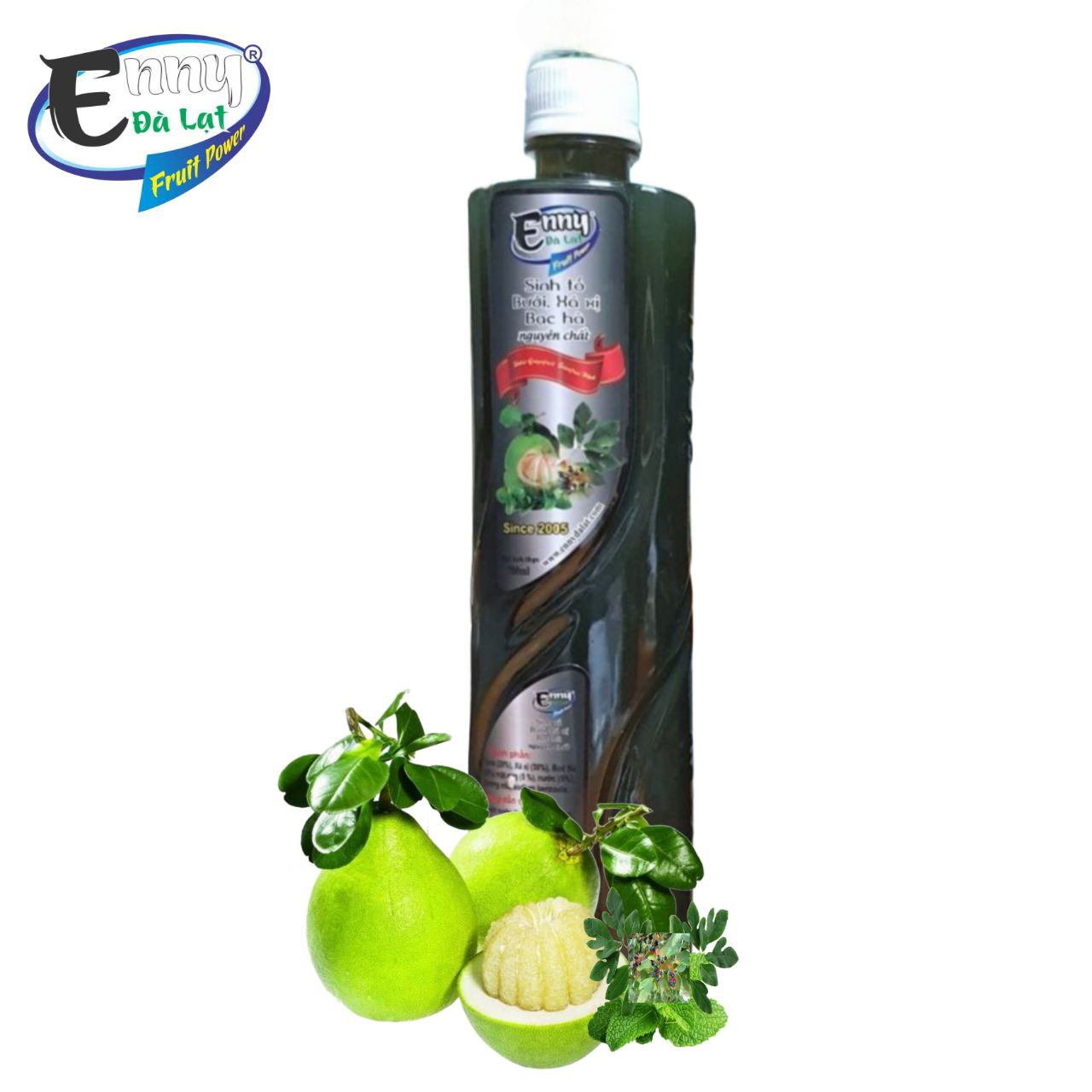 Sinh tố Bưởi xá xị bạc hà 700ml ENNY Đà Lạt