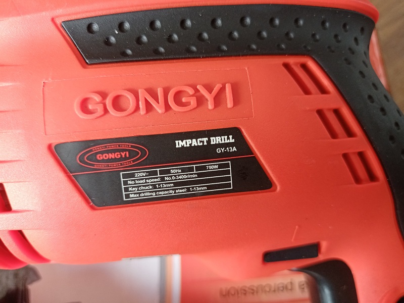 MÁY KHOAN BÚA GONGYI 750W GY-13A