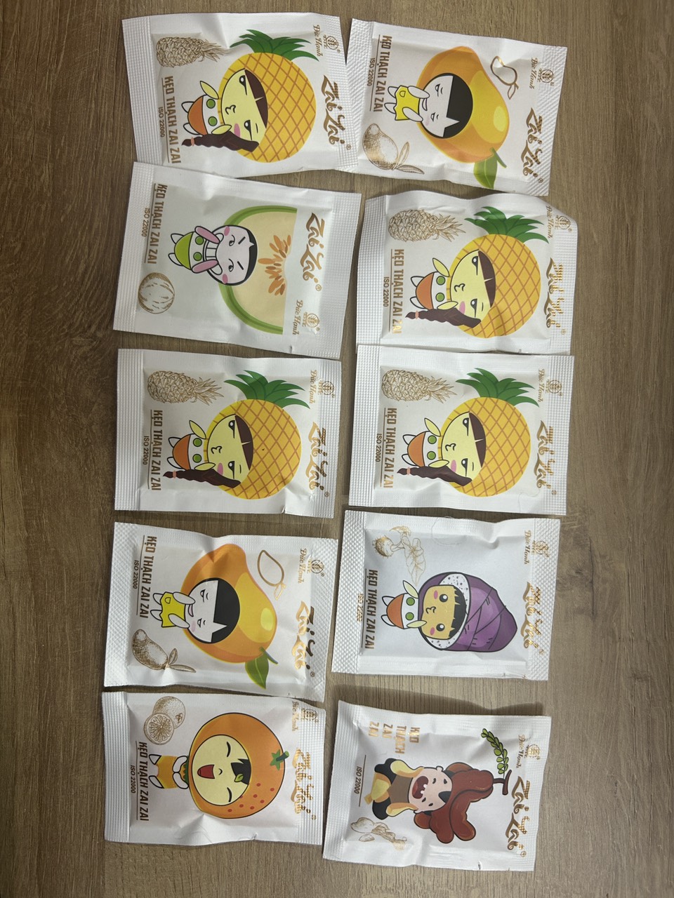 Zai Zai Germany vegetable jelly-pack 320g