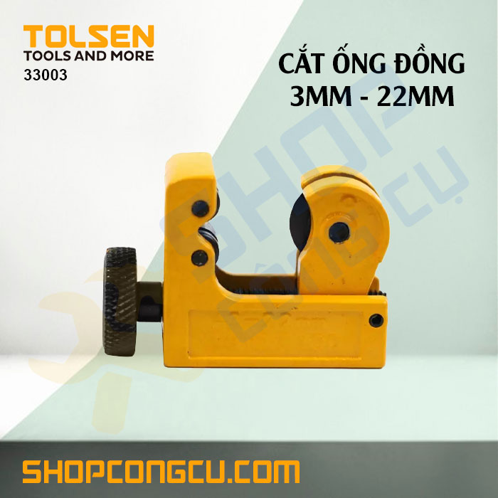 [HCM]Dụng cụ cắt ống đồng 3-22mm Tolsen 33003