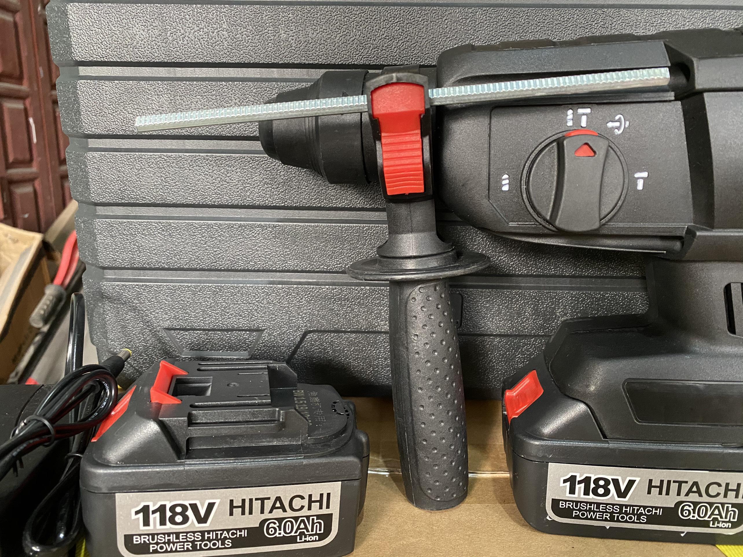 Khoan pin bê tông HITACHI 118VF