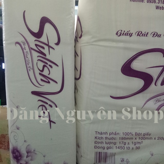Khăn Giấy Ăn Rút Stylish Việt 1450 Tờ