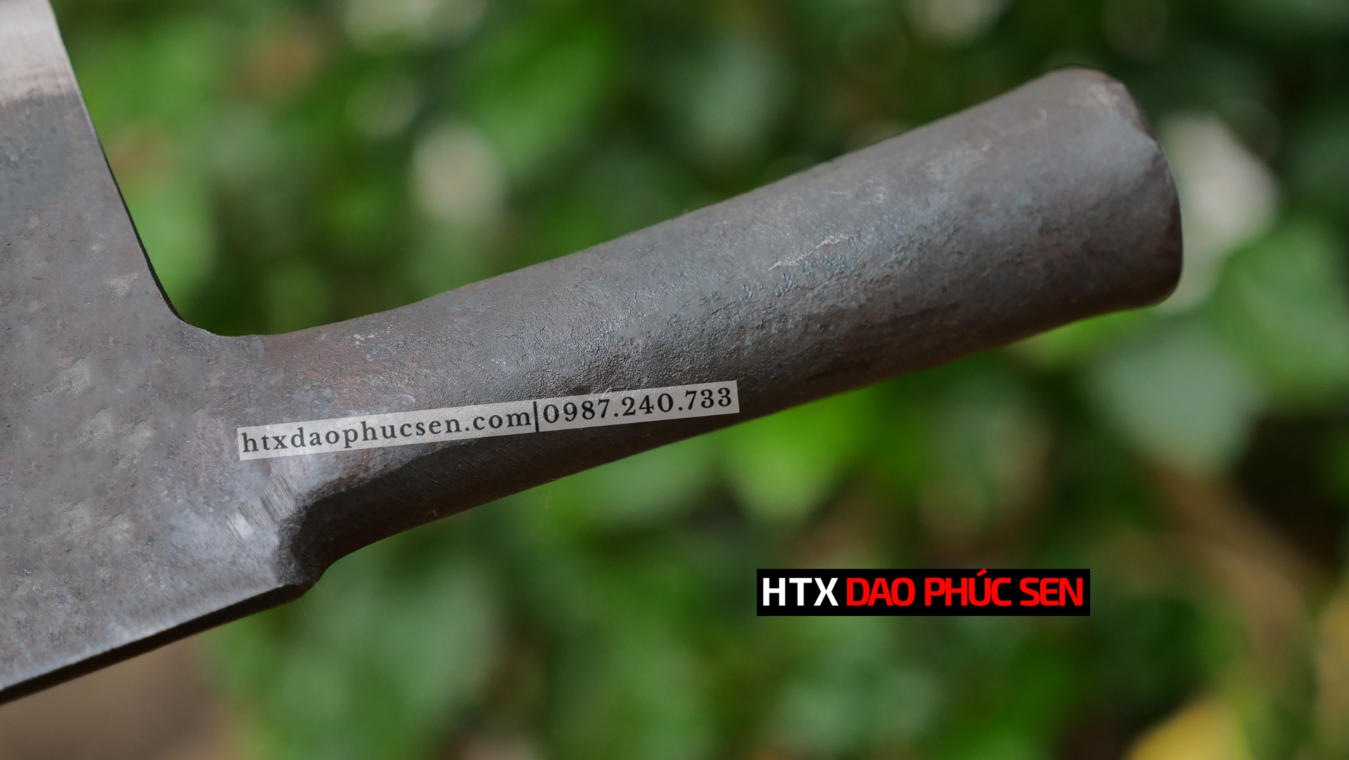Cow and Buffalo Bone Cutting Knife with Hand-Forged Iron Handle S06 High Quality Vip Knife