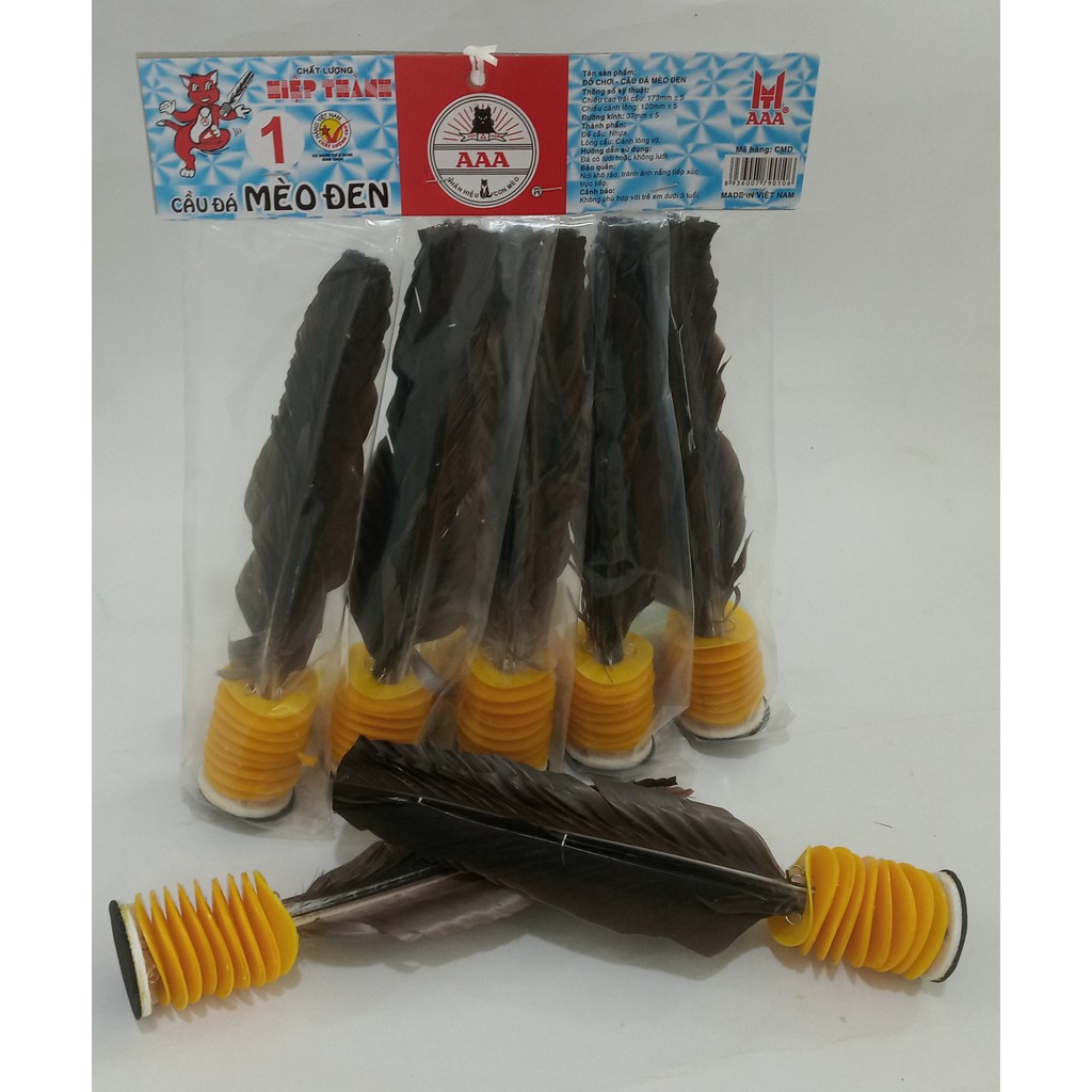 Cầu đá Mèo đen số 3 (1 trái) Độ bền cao - Nảy tốt [Chính hãng AAA-LHT]