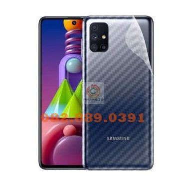 Miếng Dán Mặt Lưng Skin Carbon Samsung M51