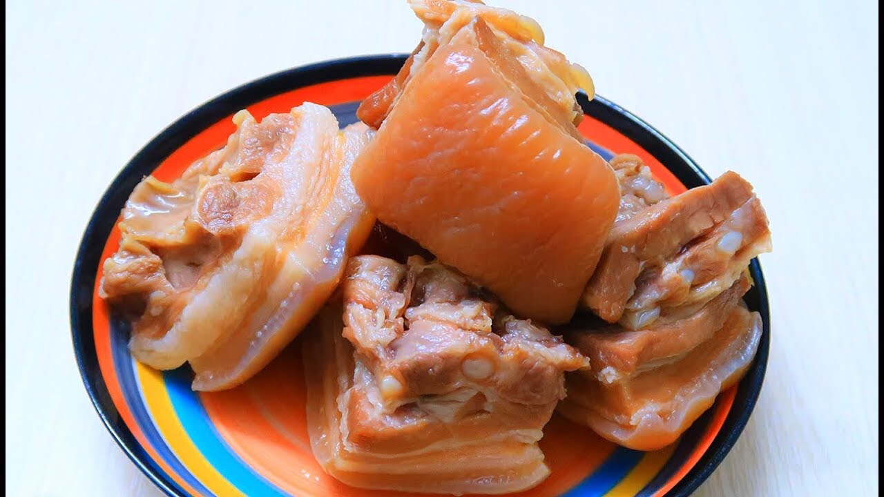 Thịt ba rọi rút sườn ngâm mắm(1kg)
