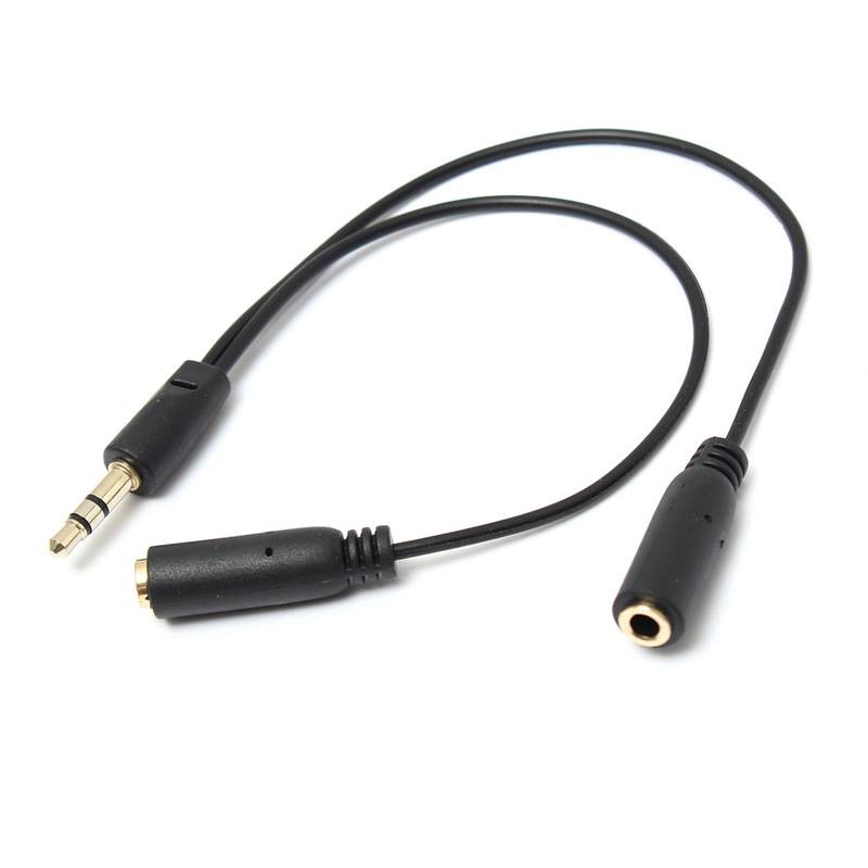 [HCM]Dây chia jack loa chuẩn 3.5 từ 1 ra 2