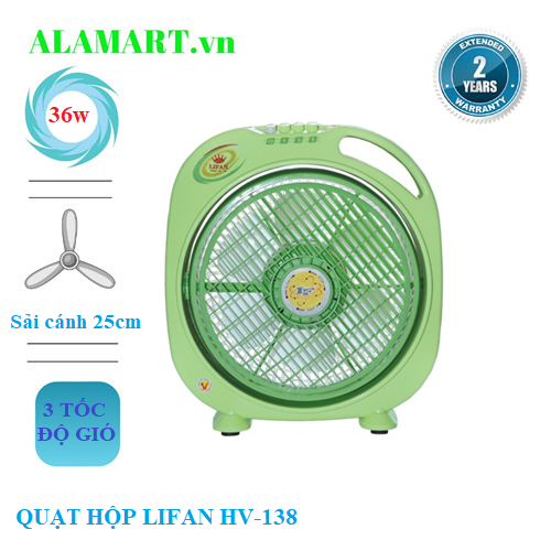 Quạt hộp lifan HV-138
