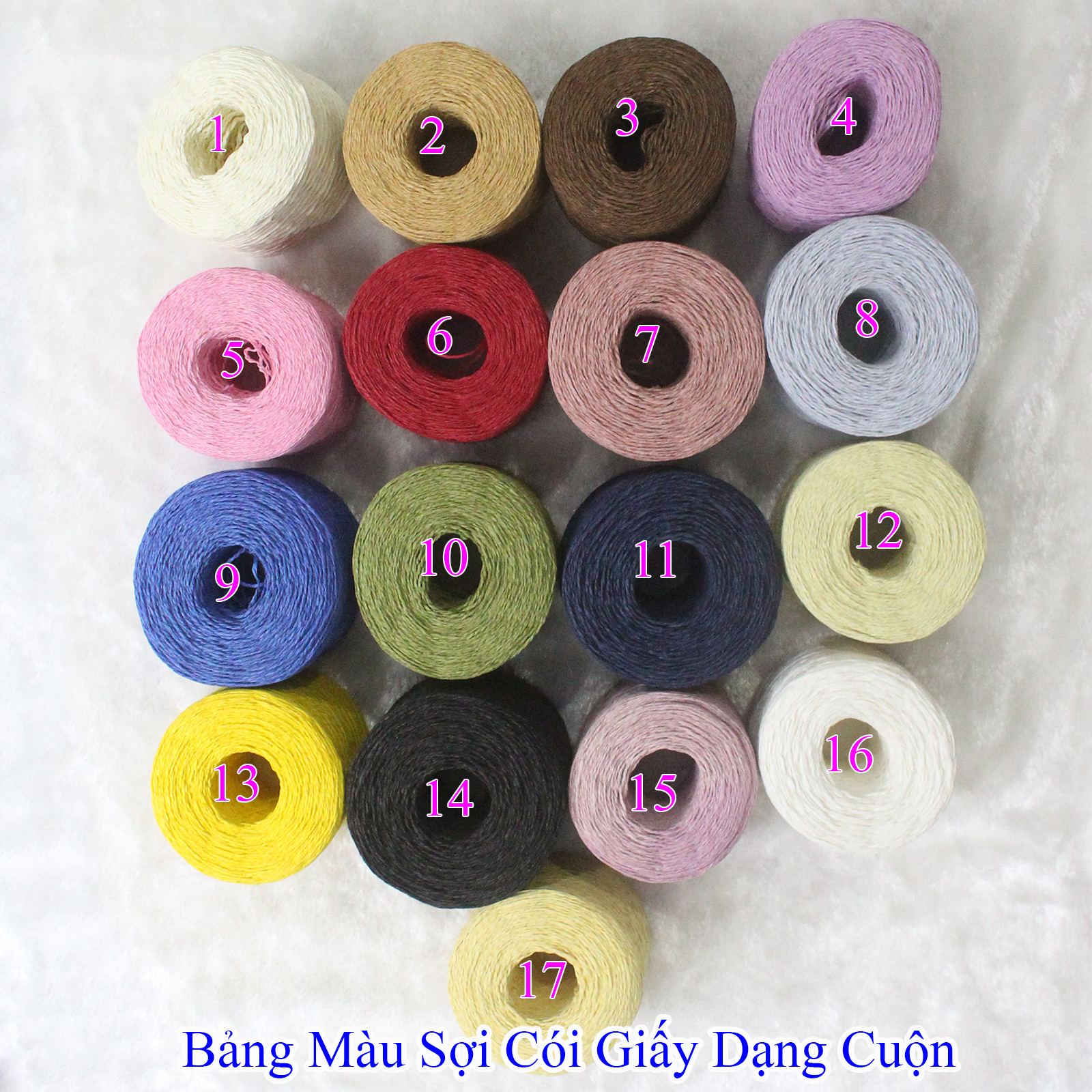 Sợi Cói Giấy Dạng Cuộn (50k/1cuộn khoảng 120g)