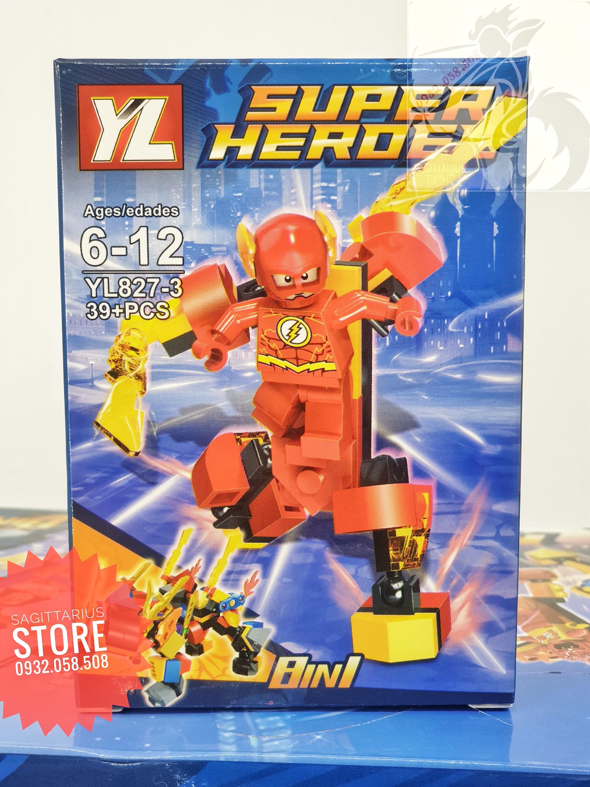 [HCM]Bộ Combo 8 Minifigures lắp ráp các siêu anh hùng Marvel