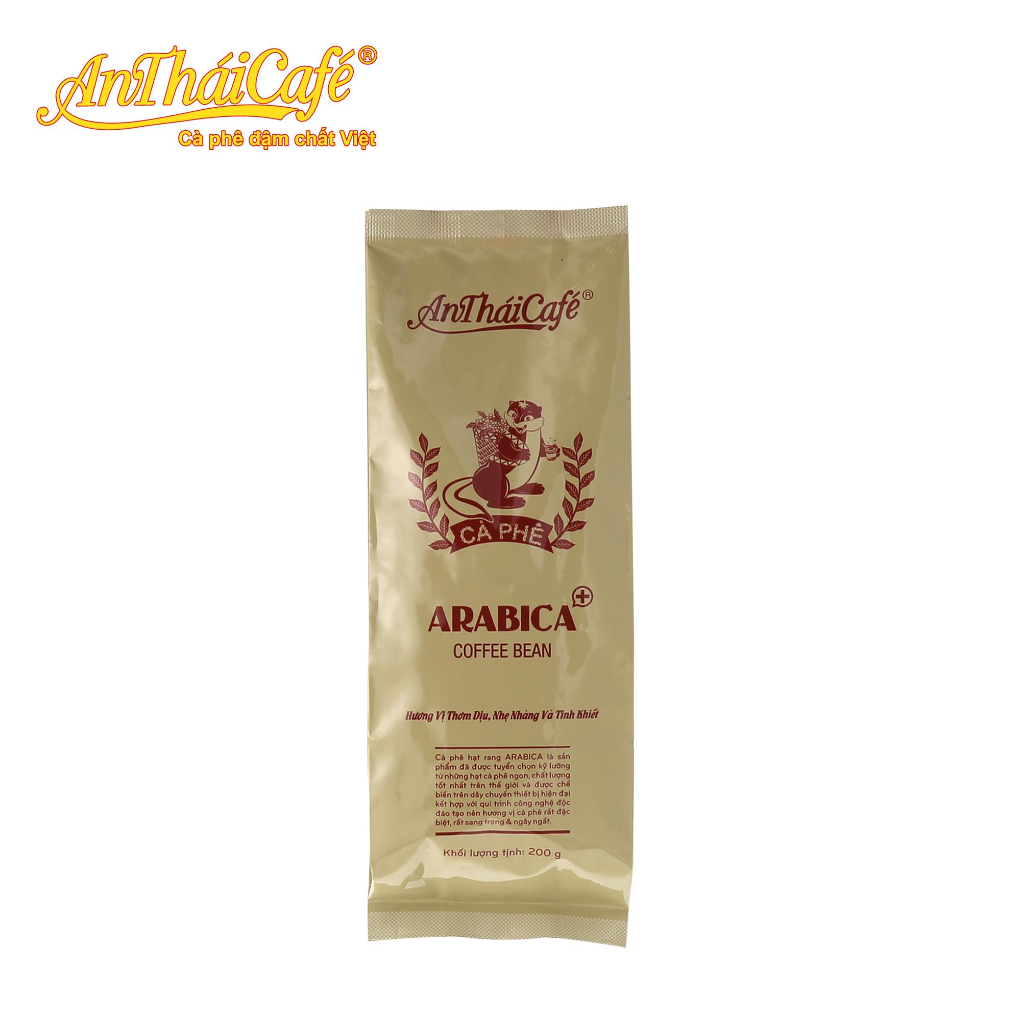 Cà Phê Hạt Rang Arabica (200g) - AnTháiCafé