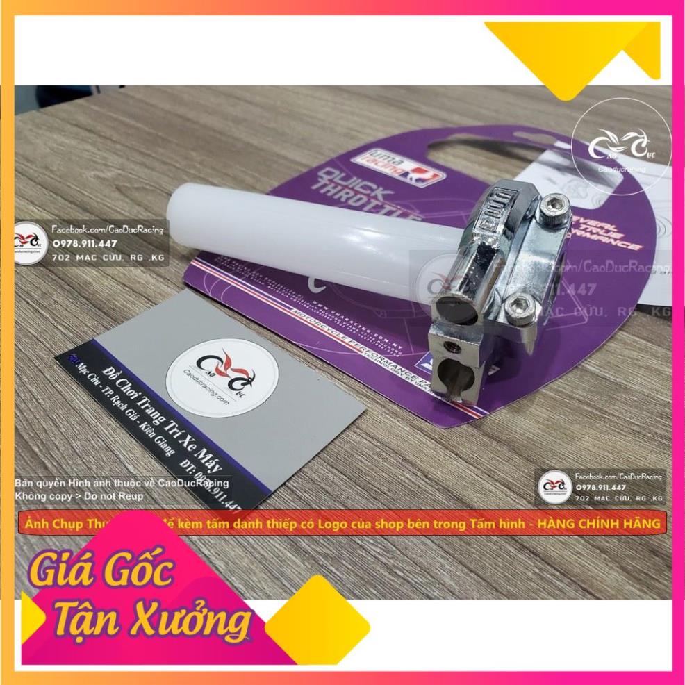 Cùm tăng tốc uma racing loại 2 dây ga hàng chính hãng - giúp rút ngắn hành trình vặn ga - ex150 ex135 ..v.v cd79