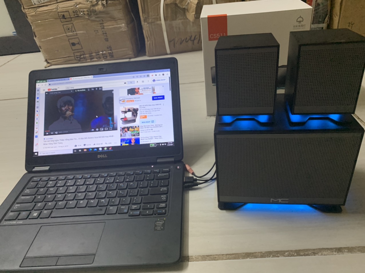Loa Bluetooth 5.0 MC CS 511 BẢO HÀNH CHÍNH HÃNG 1 ĐỔI 1