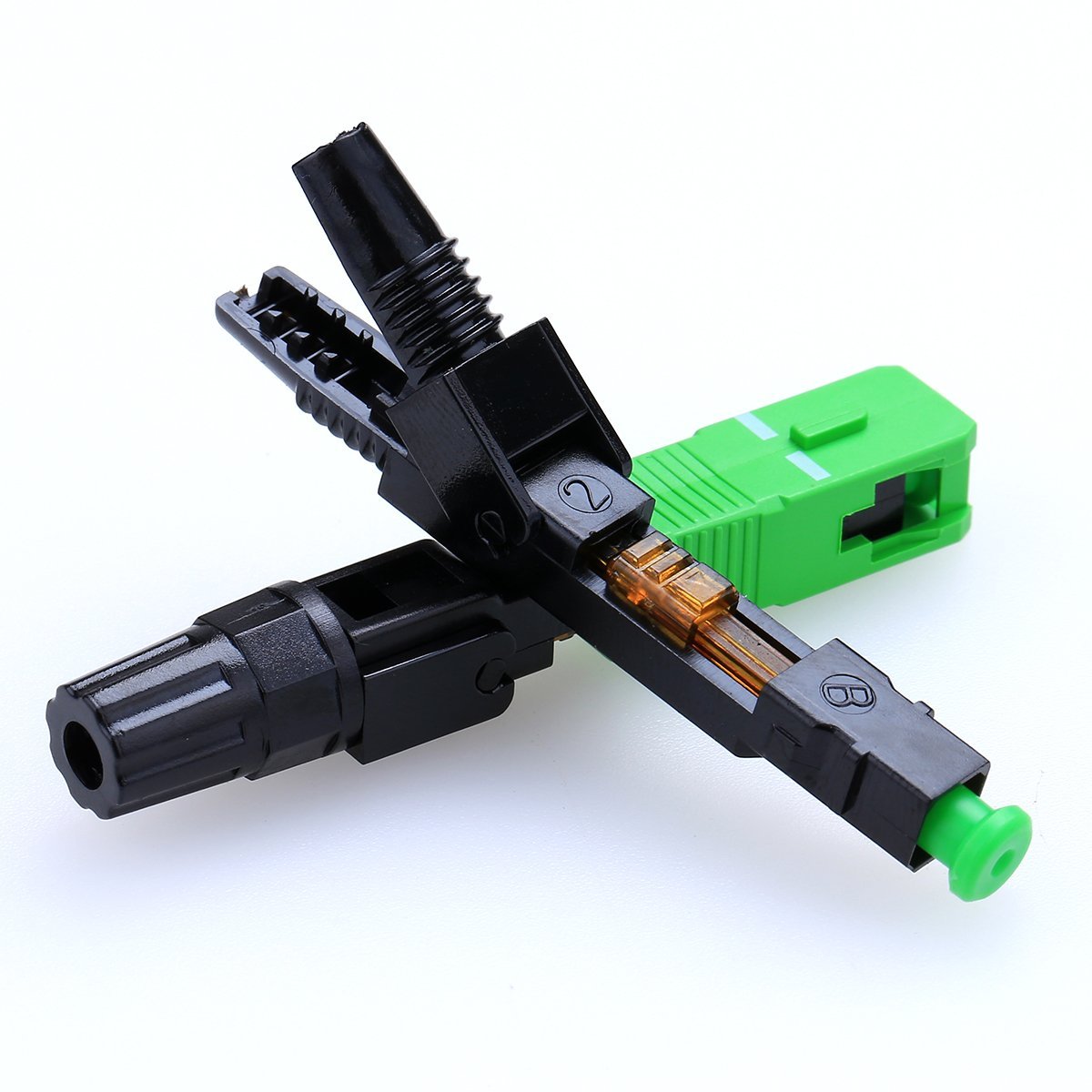 [HCM]Đầu kết nối quang nhanh SC/APC Fast Connector