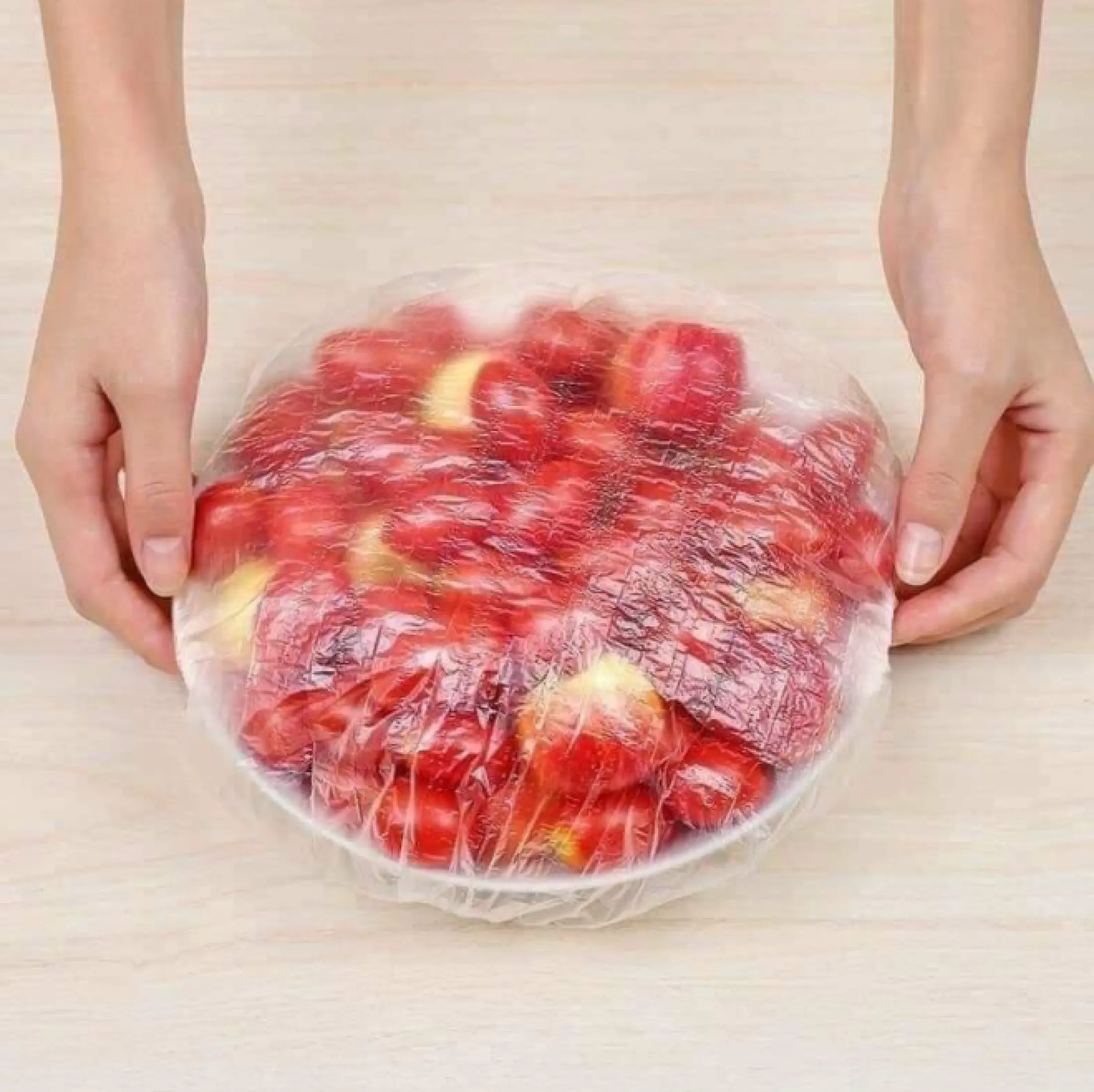 [HCM]SET 100 TÚI BỌC THỰC PHẨM CO GIÃN TÁI SỬ DỤNG