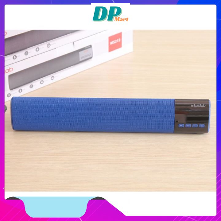 Loa Bluetooth Microlab MS212 , FM, Thẻ nhớ, USB, AUX,- Chính Hãng