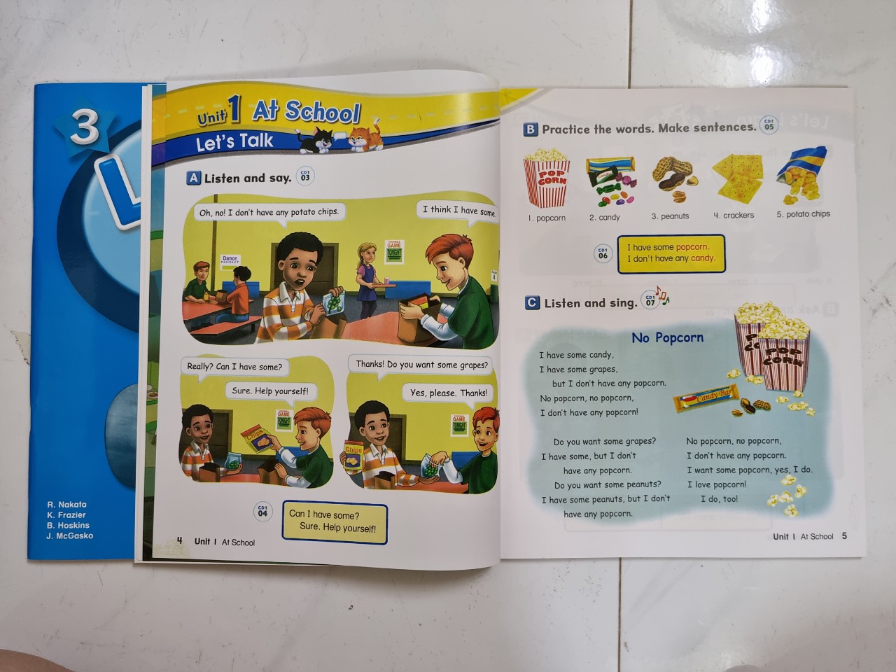 Bộ Let's go 3 bản 4th cho bé ( bộ 2 cuốn SB + WB)
