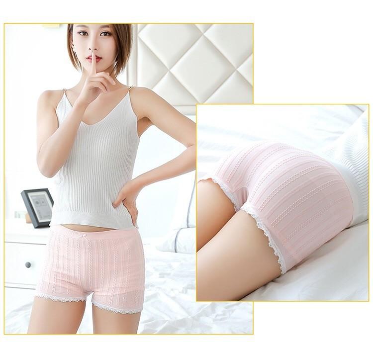 Quần đùi short nữ, quần mặc trong váy gân tăm