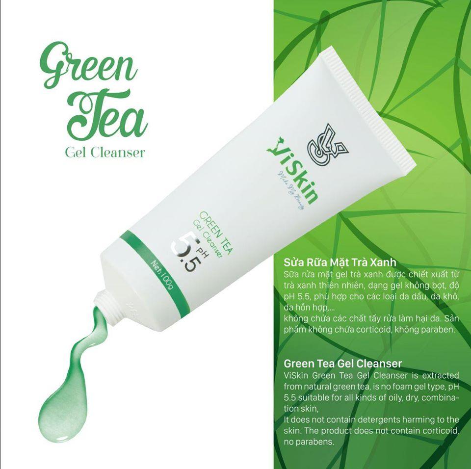 SỮA RỬA MẶT TRÀ XANH VISKIN - pH5.5