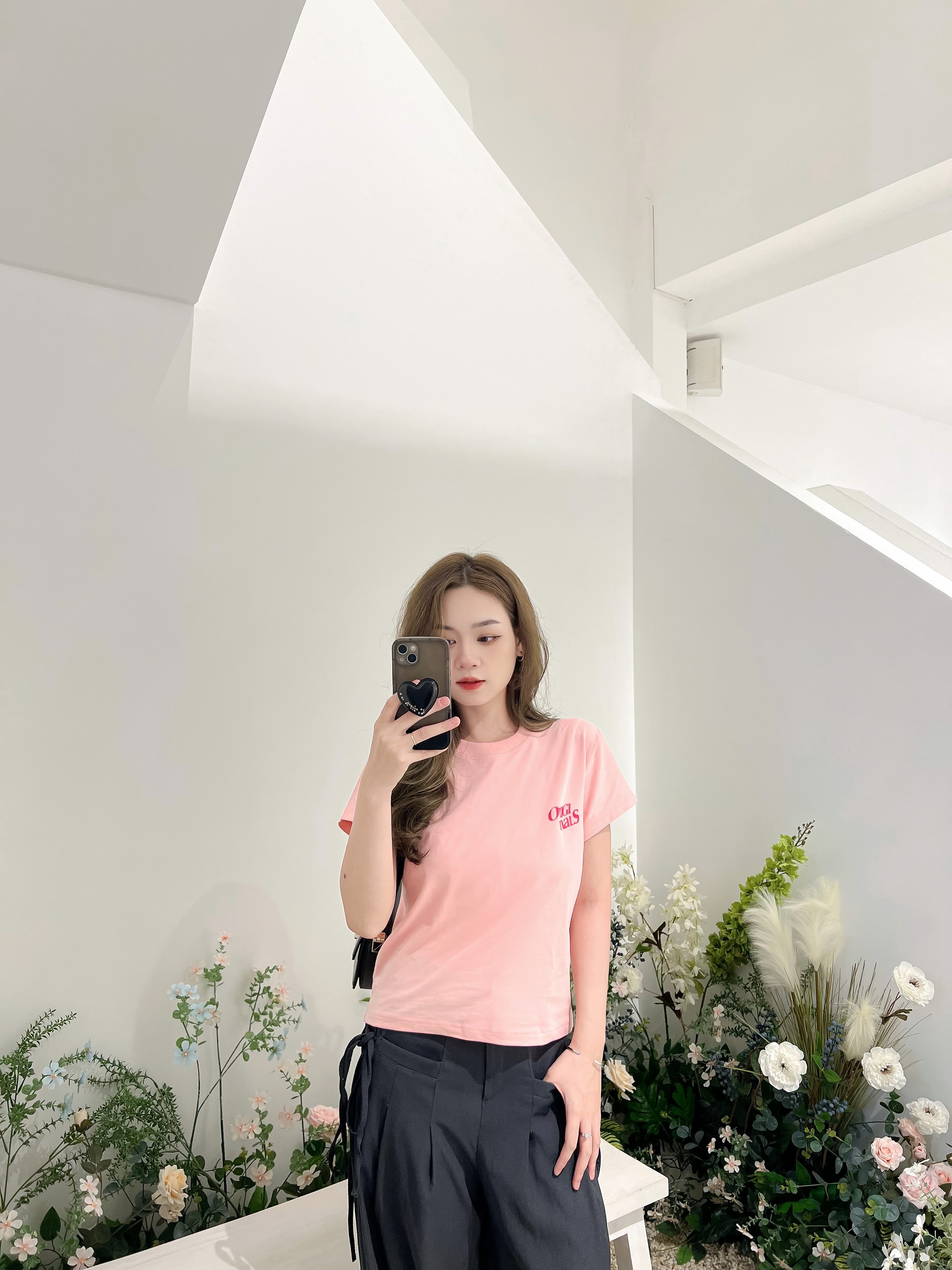 Áo Baby Tee Basic PINK ORIGINAL Mẫu Mới 2023