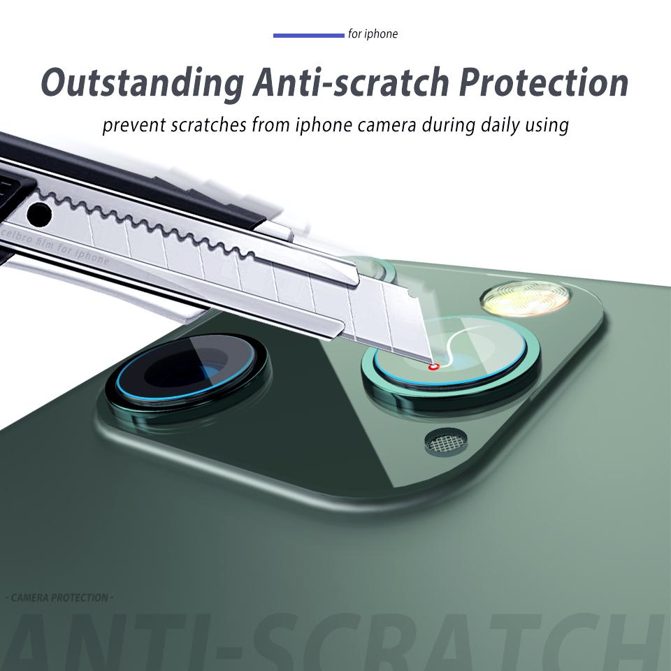 Bộ 2 Miếng Kính Cường Lực Cho Camera iPhone 11, Dán Kính iPhone 11