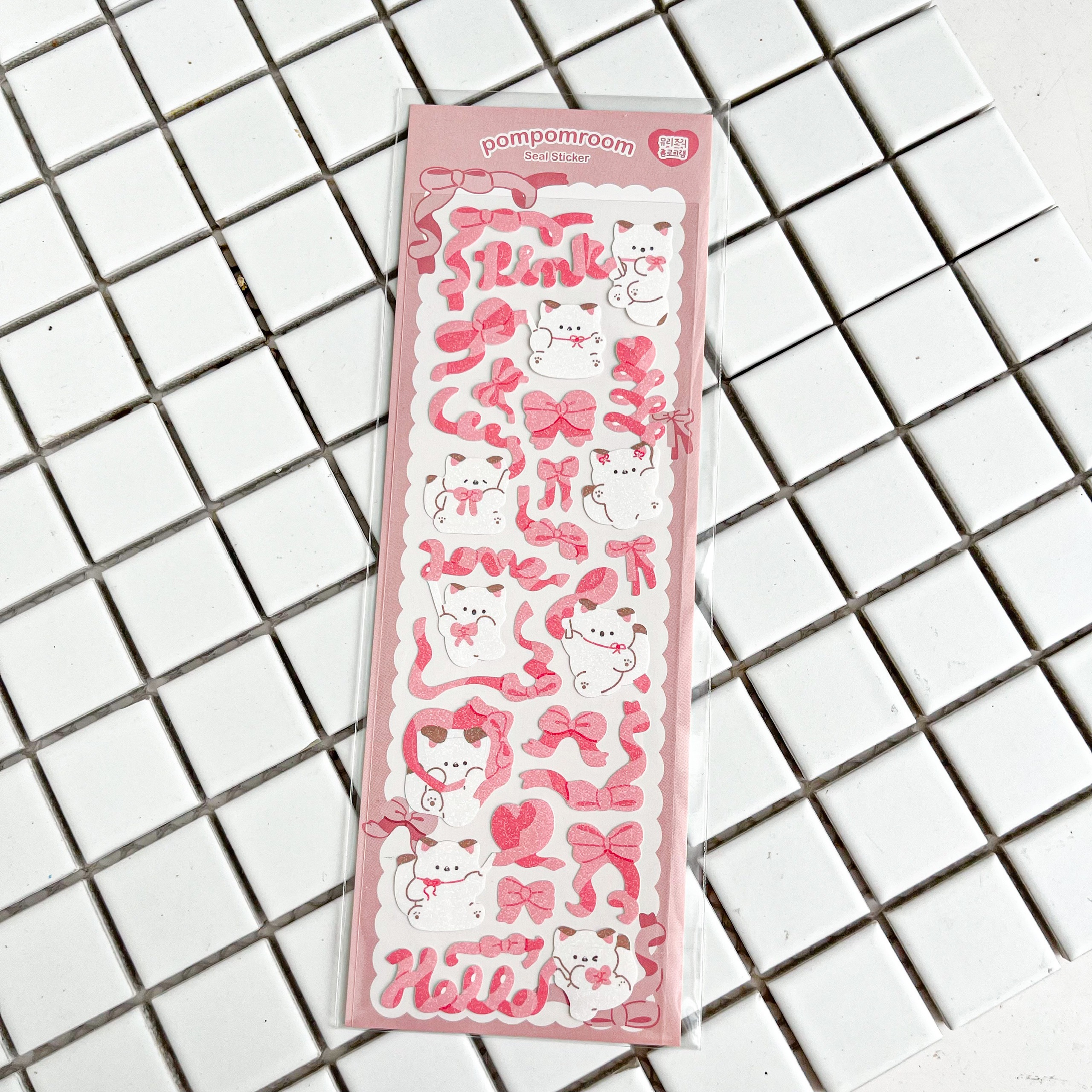 Sticker Siêu Mini Đệm / Confetti Trang Trí Sổ, Ốp, Toploader - Hidari