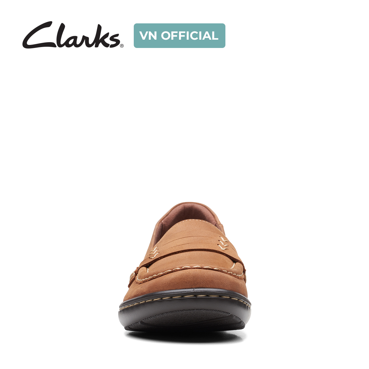 Giày Lười Da Nữ Clarks - Cora Ashly