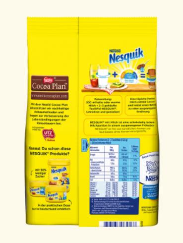 Bột CACAO NESQUIK XÁCH TAY ĐỨC GÓI 400g