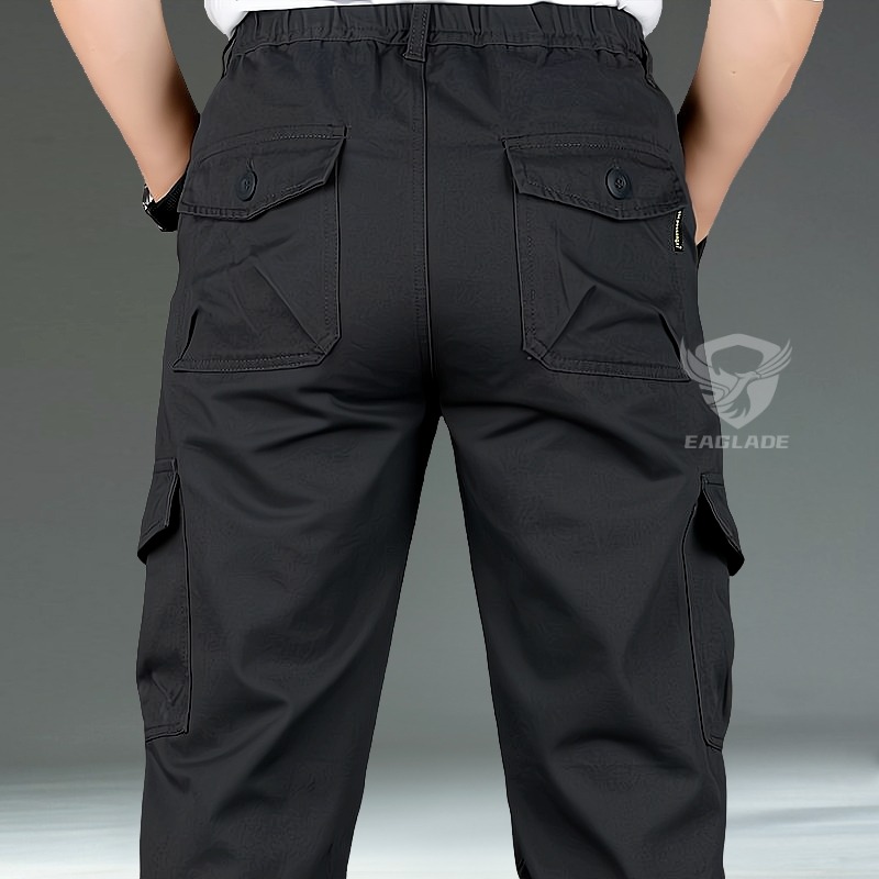 Eaglade mens tactical cargo pants S7 Black