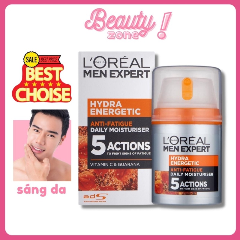 Kem dưỡng ẩm giúp sáng da LOREAL MEN EXPERT - Hỗ trợ làm mờ thâm mụn dành cho nam giới giá rẻ