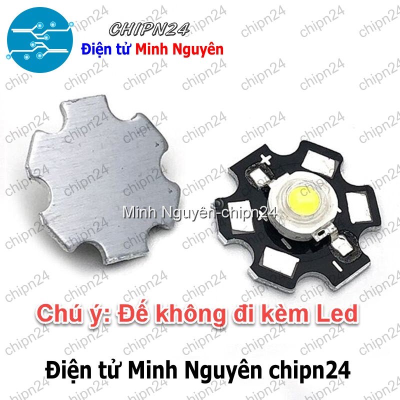 [3 cái] (F286) Đế tản nhiệt Led 1W 3W TN12 - HH000994