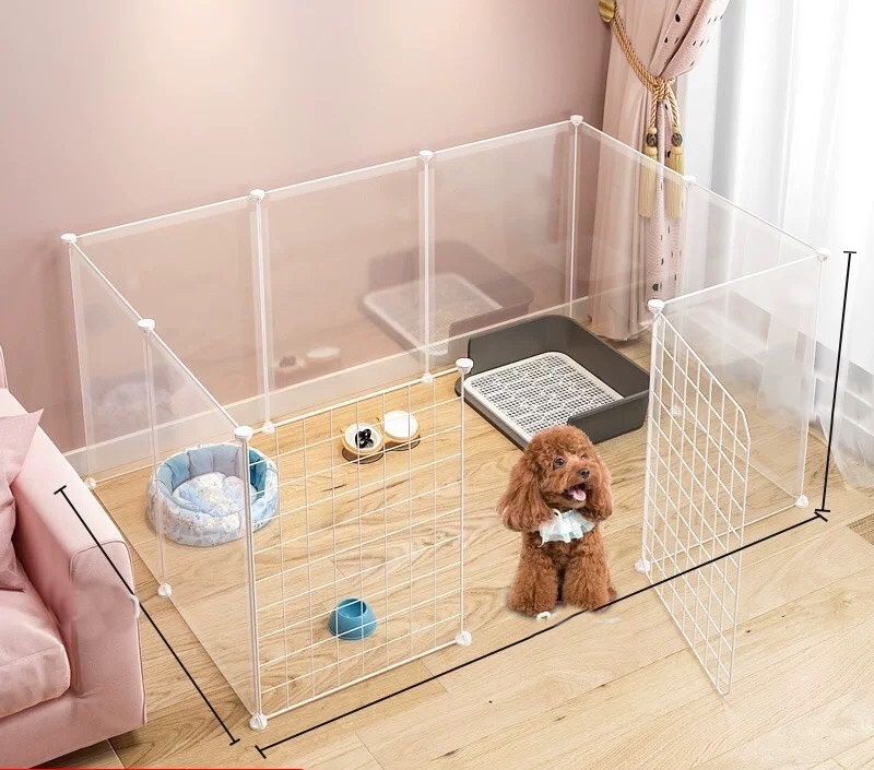 [Sắt Lắp Ghép] Chuồng Quây thú cưng (nhiều kích thước mẫu mã như hình)