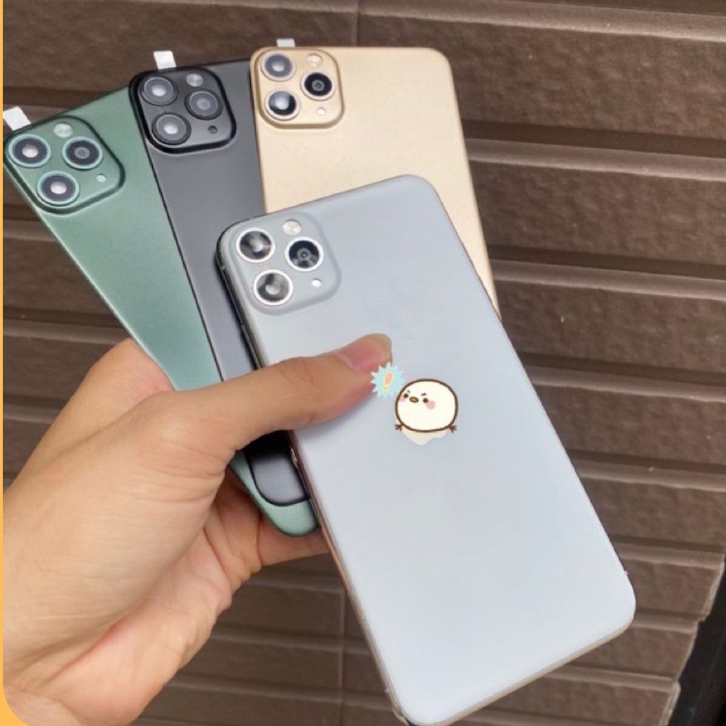 Miếng dán độ x/xs/xsmax lên 3 camera 11promax/ 11 pro