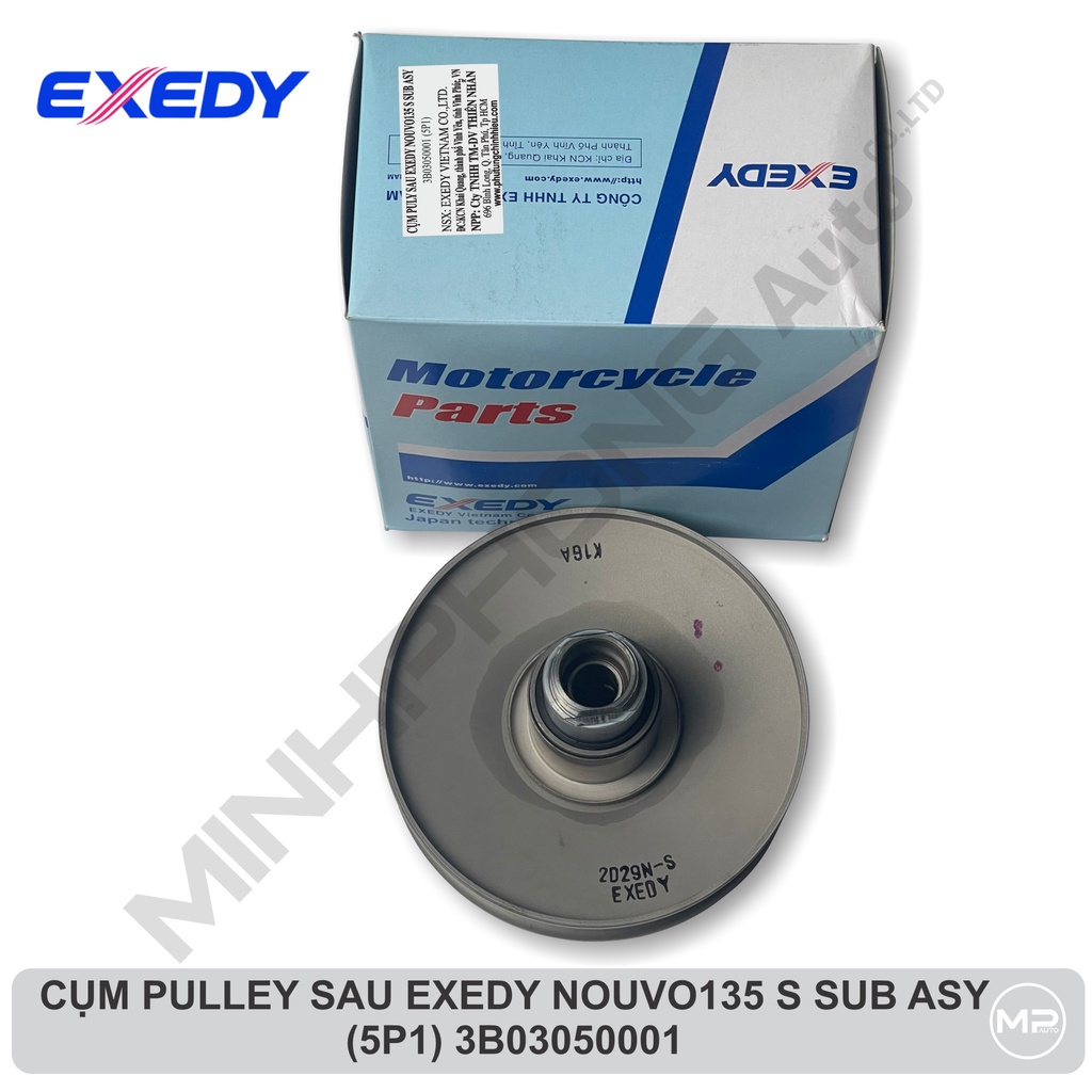 Cụm Puly nồi sau hàng chính hãng EXEDY