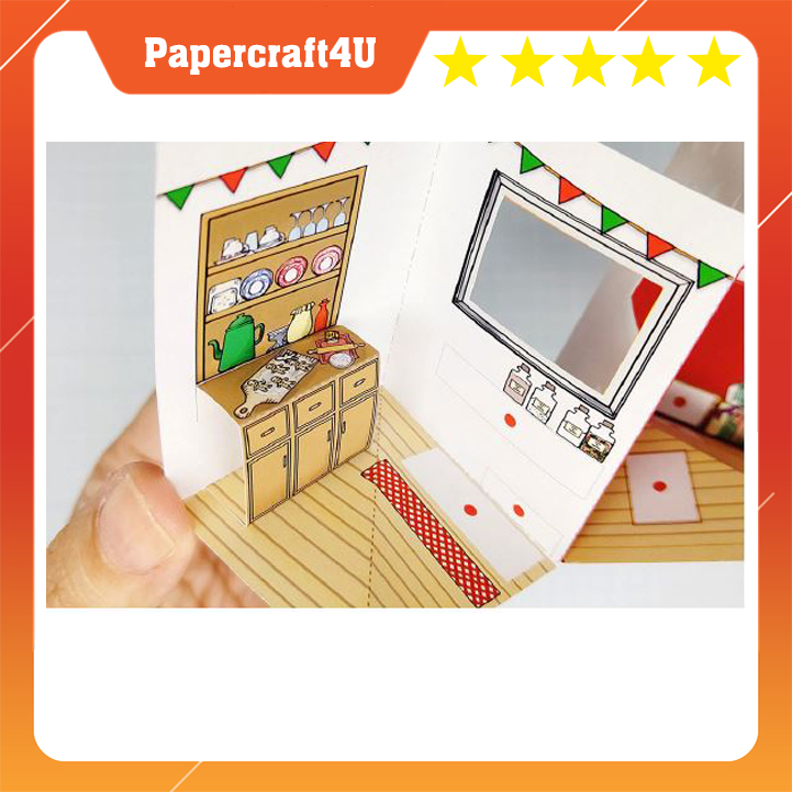 Mô hình giấy Giáng sinh  Kì nghĩ Noel