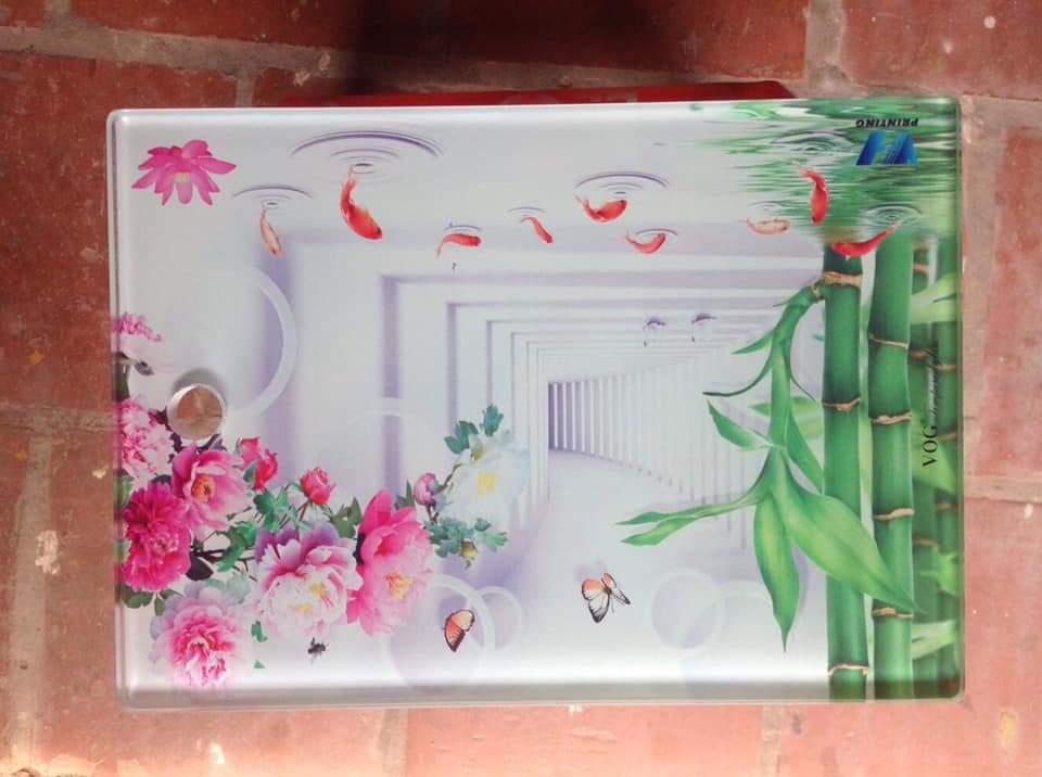 Thớt kính cường lực 3D Vũ Hân (250x350x12mm) - VH2113