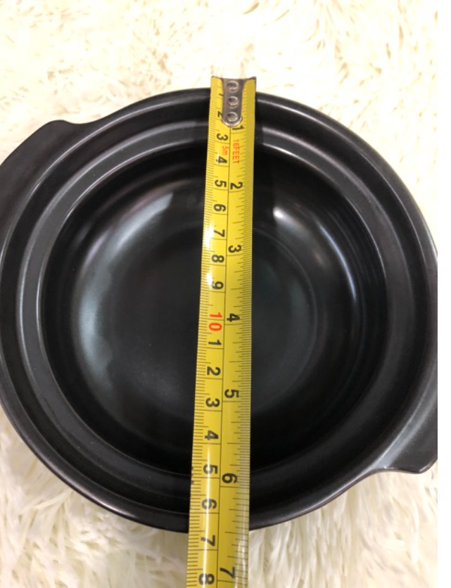 Nồi đất 6 inch ( đường kinh 16cm ) dày dặn