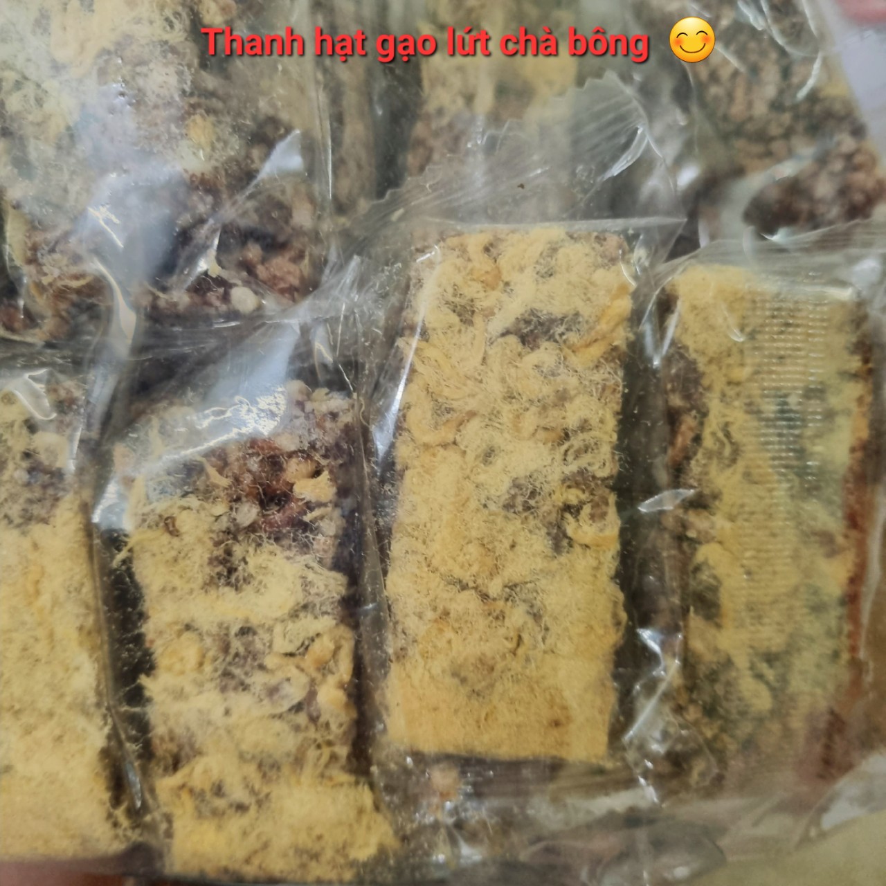 Thanh gạo lứt chà bông Đặc sản 5S